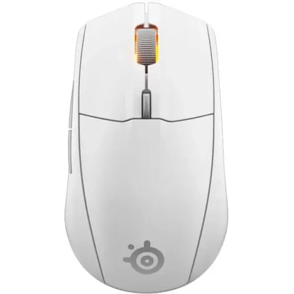 SteelSeries Rival 3 gen 2 bílá / Bezdrátová herní myš / optická / 18000DPI / USB-A / BT / 6 tlačítek (485127)