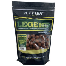 Jet Fish Boilie Legend Bioenzym Fish + Losos/Asafoetida 250g 24mm (000529)