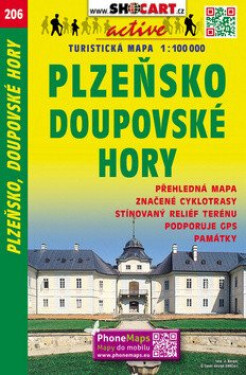 SC 206 Plzeňsko, Doupovské hory 1:100 000