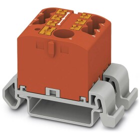 Phoenix Contact 3273202 blok rozvaděče 25.2 mm pružinová svorka červená 10 ks