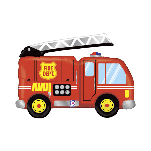 Balónek fóliový Hasičský vůz - Albi