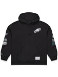 Mitchell & Ness Pánská mikina Philadelphia Eagles NFL Triple Check Hoodie Velikost: S