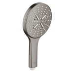 GROHE - Rainshower SmartActive Sprchová hlavice 130 9,5 l/ min, 3 proudy, kartáčovaný Hard Graphite 26574AL0