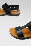 Sandály Go Soft OCE-141/2-07 Přírodní kůže (useň) - Lícová,Látka/-Látka