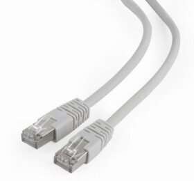 Gembird FTP CAT6 1m / patch kabel / stíněný s ochranou / šedá (PP6-1M)