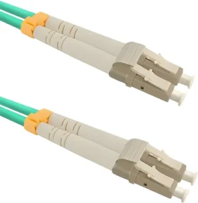 Qoltec 54344 Patchcord LC-UPC to LC-UPC / Duplex / Multimode / OM4 / 2 m (54344)