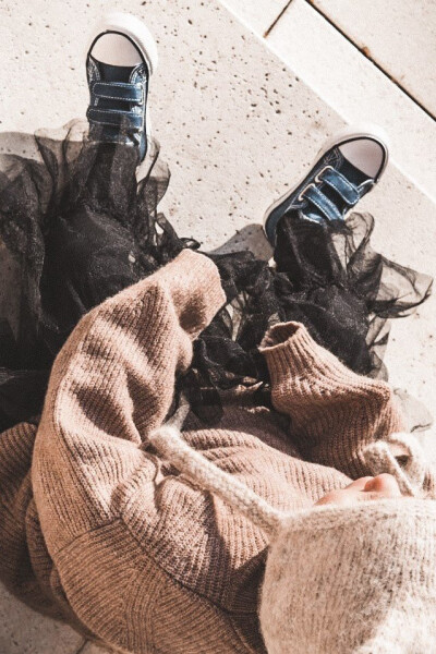 Dětské Tenisky Na Suchý Zip BIG STAR HH374201 Tmavě Modré 17