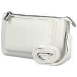 Trendy dámská koženková crossbody kabelka Aksila, bílá