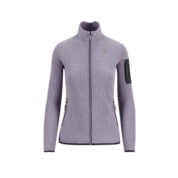 KARPOS Mesdi' W Fleece, Lavender/Woodl.Gray velikost: S