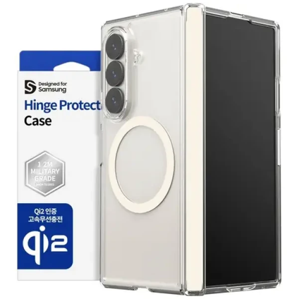 Araree Duple 360 M Clear Cream / Pouzdro pro Galaxy Z Fold8 Ultra / 360° ochrana (AR20-02590B)