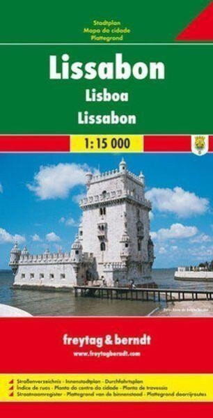 PL 89 Lisabon 1:15 000 / plán města