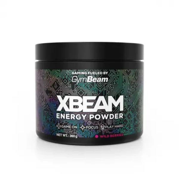 XBEAM Energy Powder - GymBeam (lesní ovoce, 360 g) (69022-1-360g-wildberries)