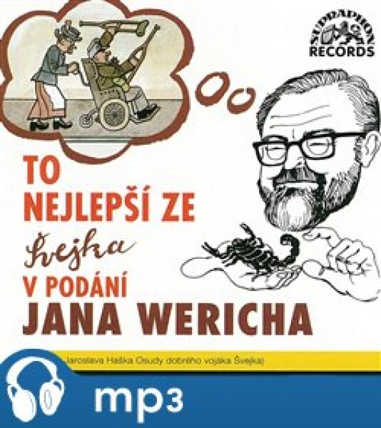 To nejlepší ze Švejka v podání Jana Wericha, mp3 - Jaroslav Hašek