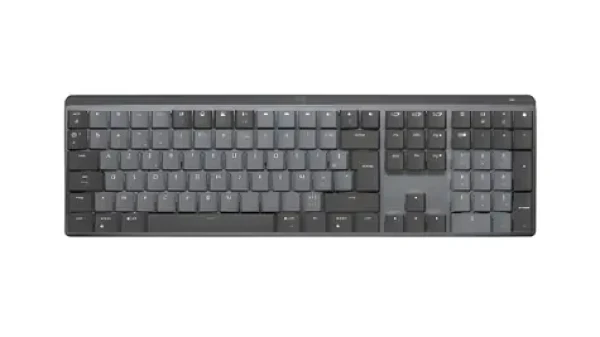 Logitech MX Mechanical grafitová / Kancelářská klávesnice / bezdrátová / mechanická / Linear / Pan Nordic layout (920-010754)
