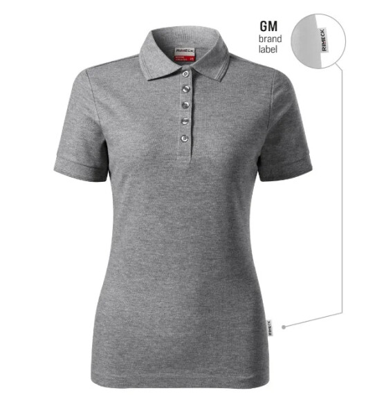 Reserve polokošile dámská tmavě šedý melír 12 (brand label) XL