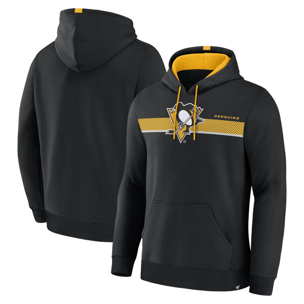 Fanatics Pánská mikina Pittsburgh Penguins NHL Wrist Shot Hoodie Velikost: M