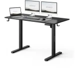 SENSE7 NOJO LIGHT Pracovní stůl černá / elektricky nastavitelná výška / 120 x 60cm / nosnost 70kg (5902659847911)