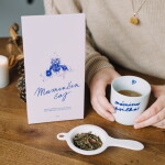 Bella Rose Ochucený zelený čaj Sencha – Maminčin čaj 100 g, růžová barva, papír