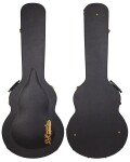 D'Angelico Deluxe SS Baritone Satin Trans Wine