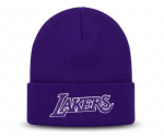 Mitchell & Ness Pánská zimní čepice Los Angeles Lakers NBA Core Knit HWC