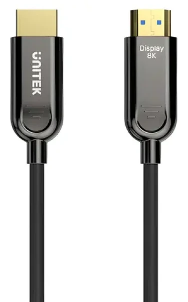 Unitek Optický kabel HDMI 2.1 AOC 5m / Kabel HDMI / 8K / 120Hz (C11085GY03-5M)