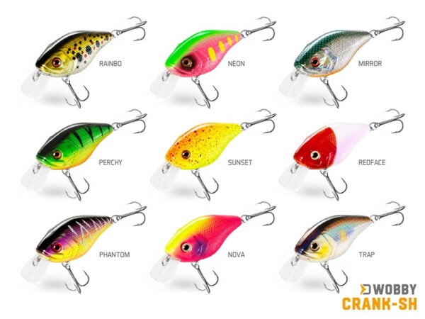 Delphin Wobler Wobby Crank-SH 5cm 8g - PHANTOM,Delphin Wobler Wobby Crank-SH 5cm 8g - PHANTOM