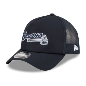 New Era Pánská kšiltovka Atlanta Braves MLB 2026 Batting Practice 9FORTY APEX Trucker