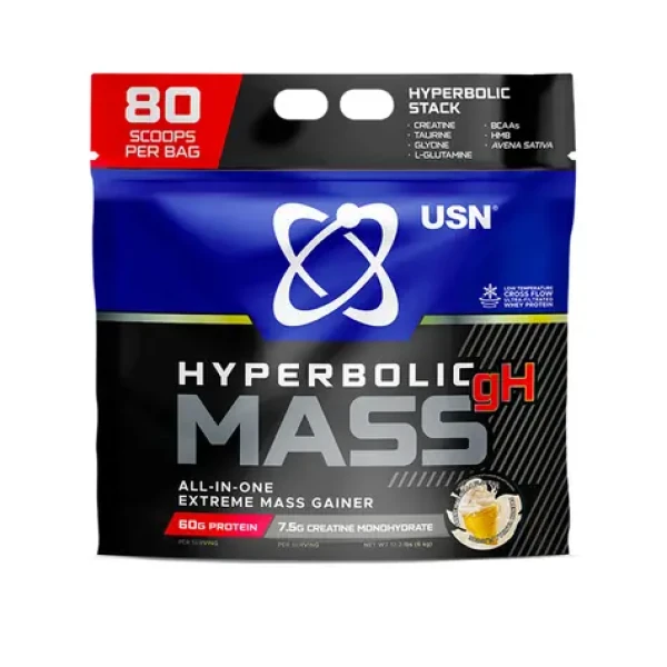 USN Hyperbolic Mass 6000 g vanilka (12429)