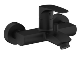 Vanová baterie SAT Project bez sprchového setu 150 mm černá matná SATBSPRO222C SATBSPRO222C