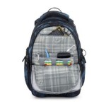 Bagmaster BAG 25 B studentský batoh – černo-modrý