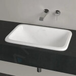 VILLEROY & BOCH - Loop&Friends Umyvadlo zápustné, 675x450 mm, s přepadem, alpská bílá 4A660001