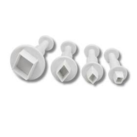 Dortisimo Plastové vypichovače Kosočtverce (4 ks)