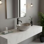 REA - Umyvadlo na desku SOFIA Mini Kashmir REA-U9238