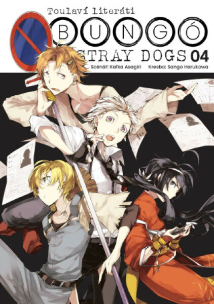 Bungó Stray Dogs - Toulaví literáti 4 - Kafka Asagiri