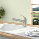 Dřezová baterie Villeroy & Boch Junis Shower, 928100LC, nerez 928100LC
