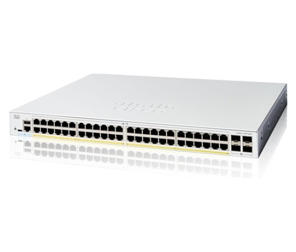 Cisco Catalyst switch C1300-48P-4X (48xGbE,4xSFP+,48xPoE+,375W) EDF_1608312