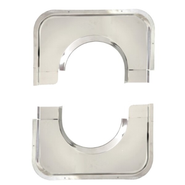 Kryt průvlečky pro ocelový komín - nerezový CZSHP-711L