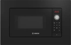 Bosch Serie 2 BFL623MB3 černá / Vestavná mikrovlnná trouba / 20 l / 800 W / 5 úrovní výkonu (BFL623MB3)