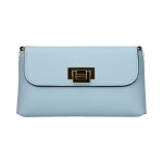 Stylová dámská kožená crossbody kabelka Clara, modrá