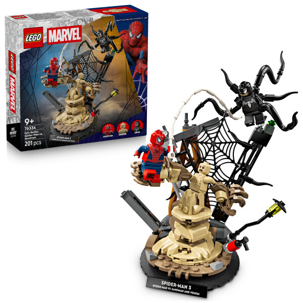 LEGO® | Marvel 76334 Epický souboj: Spider-Man vs. Sandman