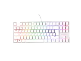 Genesis Thor 303 TKL RGB Outemu Peach Silent bílá / herní klávesnice / USB (NKG-2063)