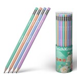 ErichKrause tužka HB trojhranná s gumou Pastel Bloom