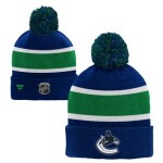 Outerstuff Dětská zimní čepice Vancouver Canucks NHL Cuffed Beanie With Pom