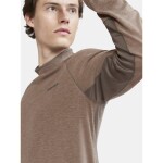 Běžecké tričko CRAFT ADV SubZ Wool LS 2 - hnědé Velikost textilu: S