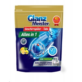 Glanz Meister 90 ks tablety do myčky All in 1 citron