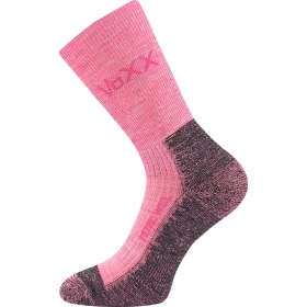 VOXX Ponožky zimní vlněné VOYAGE se stříbrem RŮŽOVÉ 39-42 124538