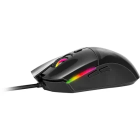 YENKEE YMS 3010 PRISMA USB černá / herní optická myš / 12000 DPI / 6 tlačítek / USB / 1.5 m (8590669357437)