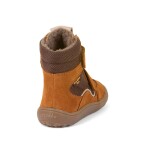 Dětské zimní barefoot boty TEX WINTER Cognac, Froddo, G3160233-1, hnědá - 24