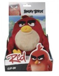 Angry Birds: 14cm plyšová hračka s nylon přívěskem (6/6) - jen zelená