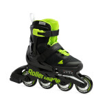 Kolečkové brusle Rollerblade Microblade Black/Green Velikost EUR: 28-32